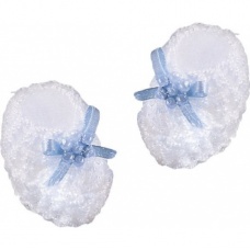 Chaussons bébé 3cm ble