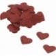 Set de Coeurs 1,5cm rouge 60pc