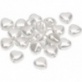 Coeur 1cm bla 24pc